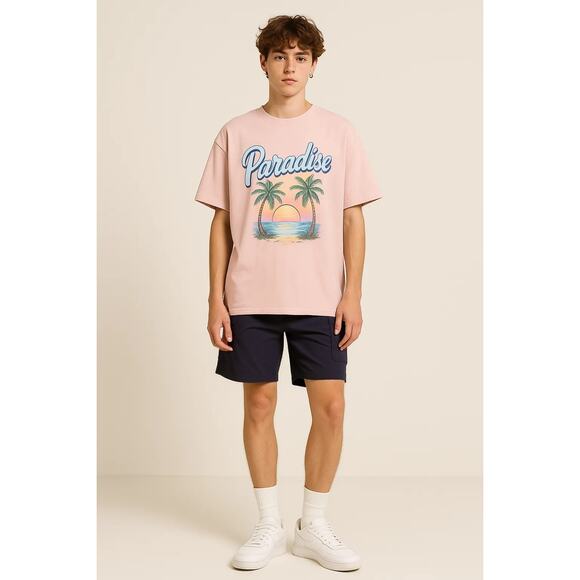 NWT Univibe Boy's Pull On Shorts Black L - Picture 2 of 11